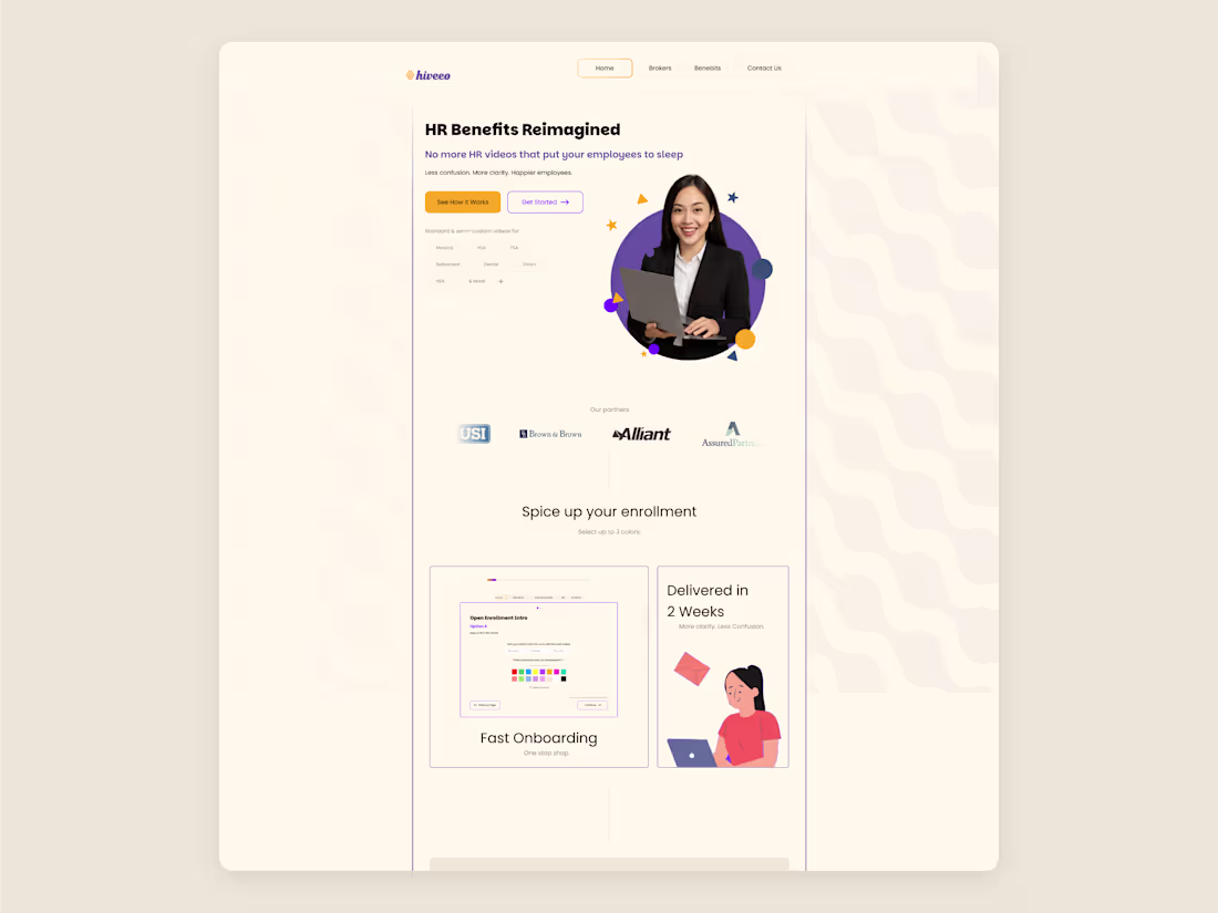 Cover image for Hiveeo | Web Redesign
