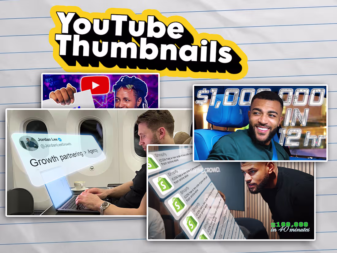 Cover image for Eye catching YouTube Thumbnails