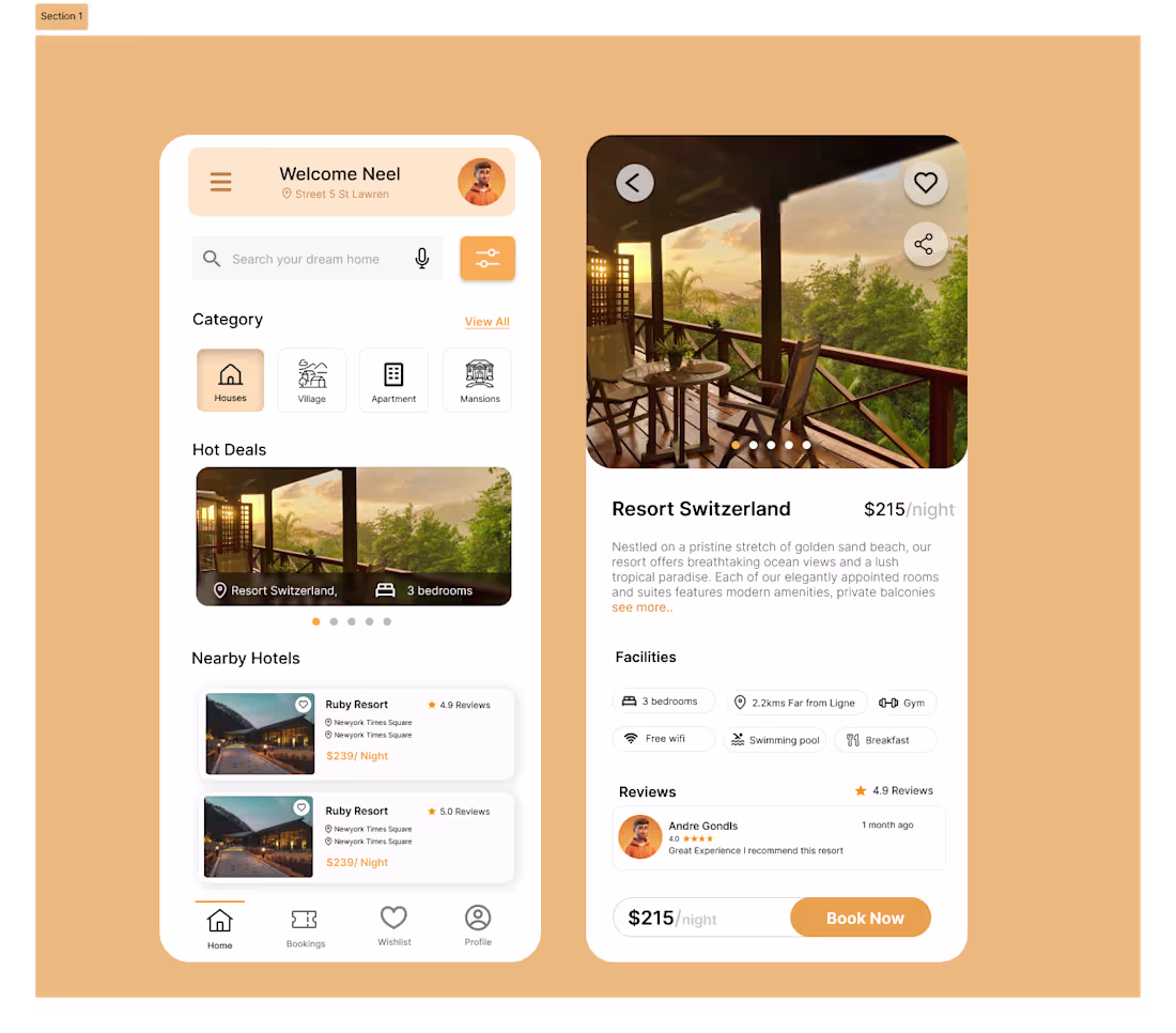 Cover image for Booking app redesign