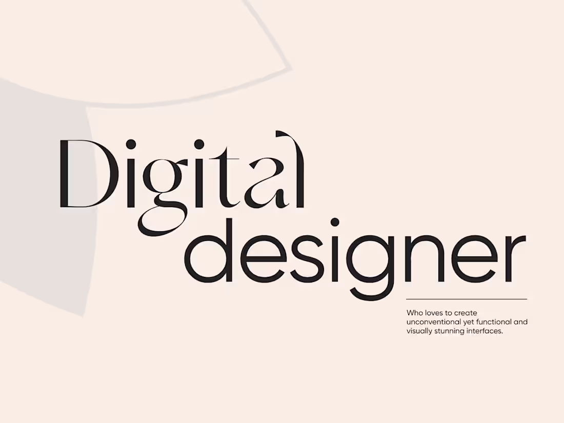 Cover image for Homepage Design