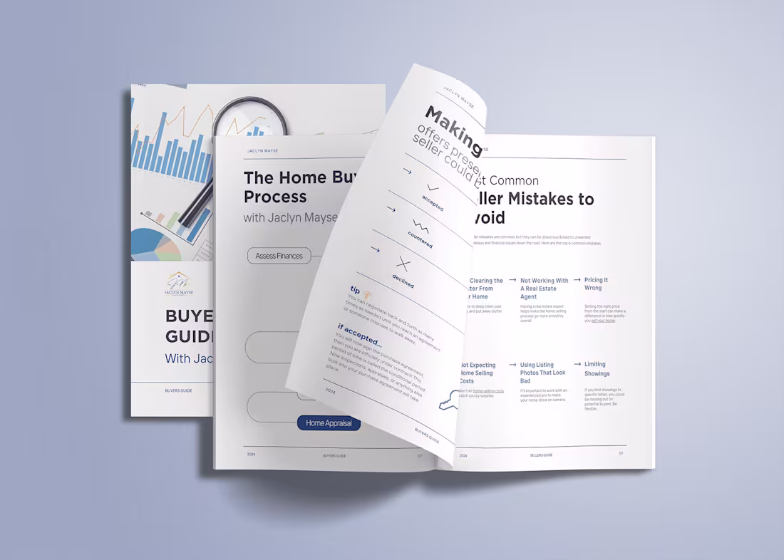 Cover image for Guidebook Layout Document Design for a Real Estate Agent