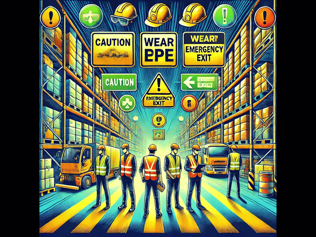 Cover image for Implementing safety measures in a warehouse
