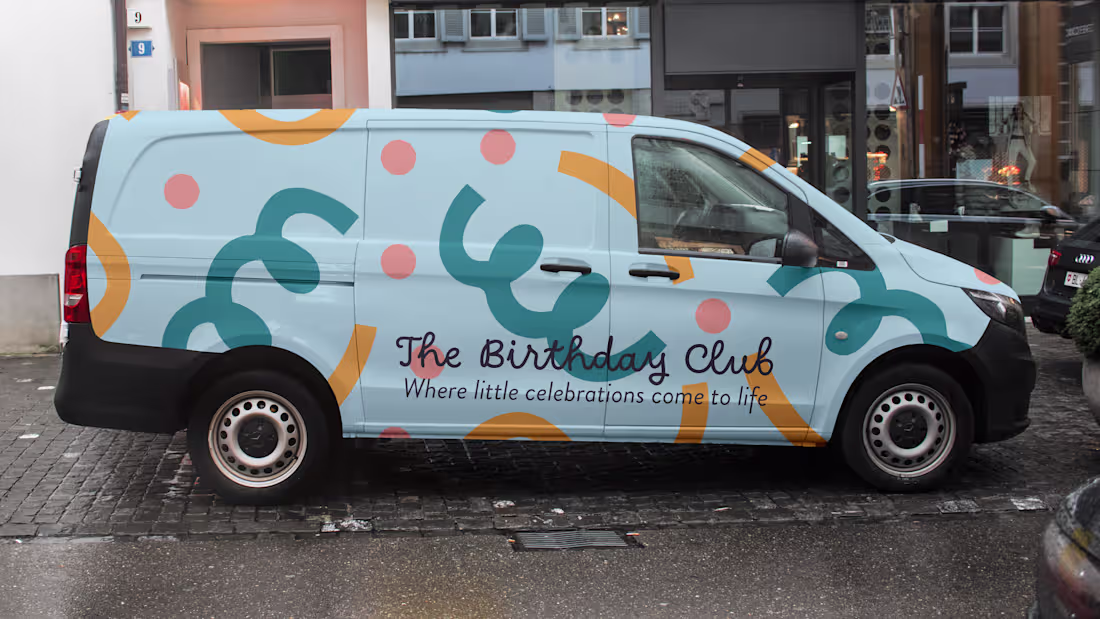 Cover image for The Birthday Club Brand Identity