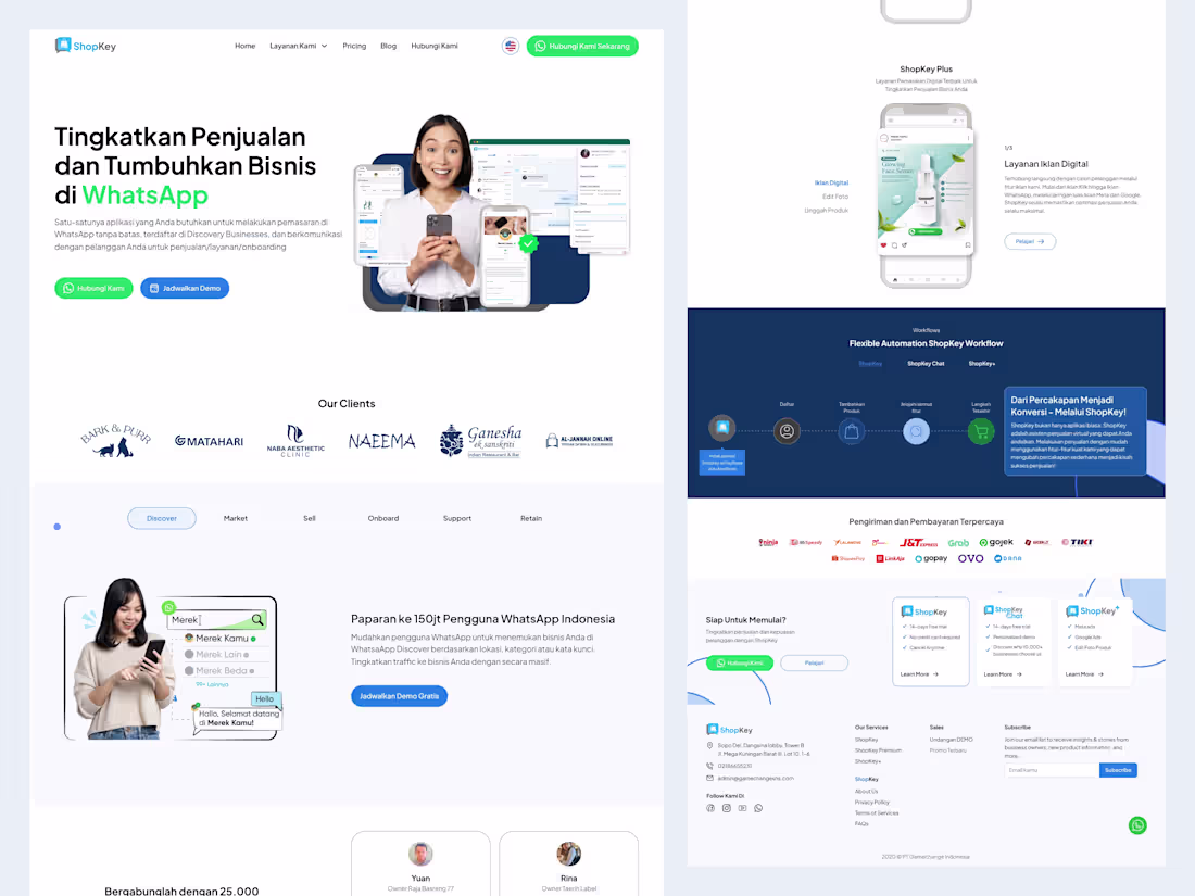 Cover image for You will get UI landing page website design for your business