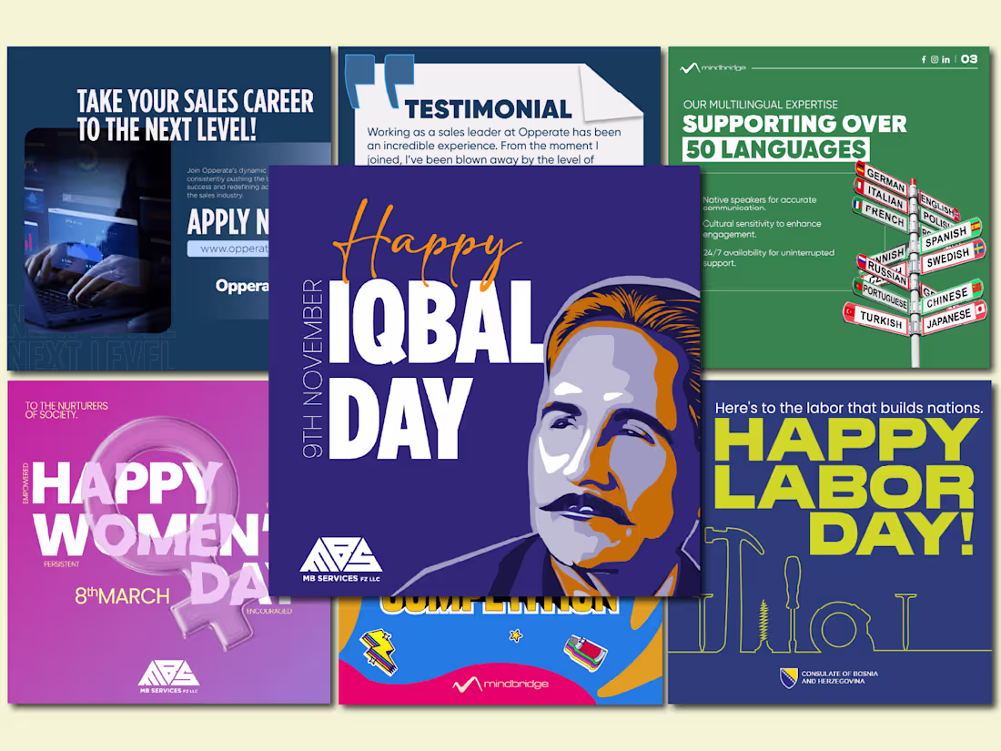 Cover image for Striking Poster & Social Media Designs That Grab Attention!