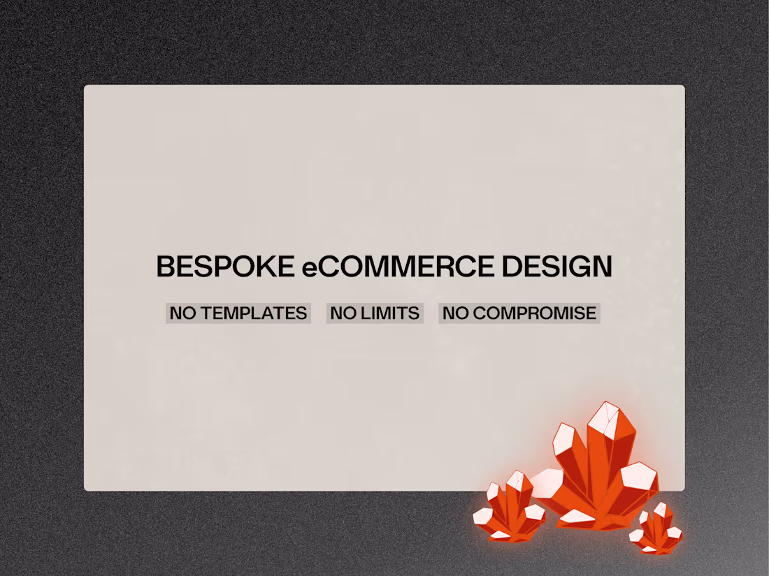 Cover image for BESPOKE eCOMMERCE DESIGN
