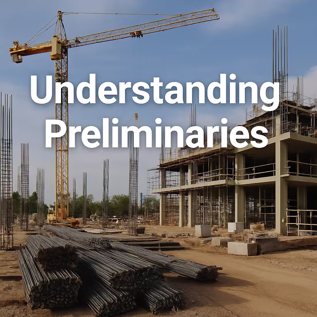 Cover image for Understanding Preliminaries in Construction