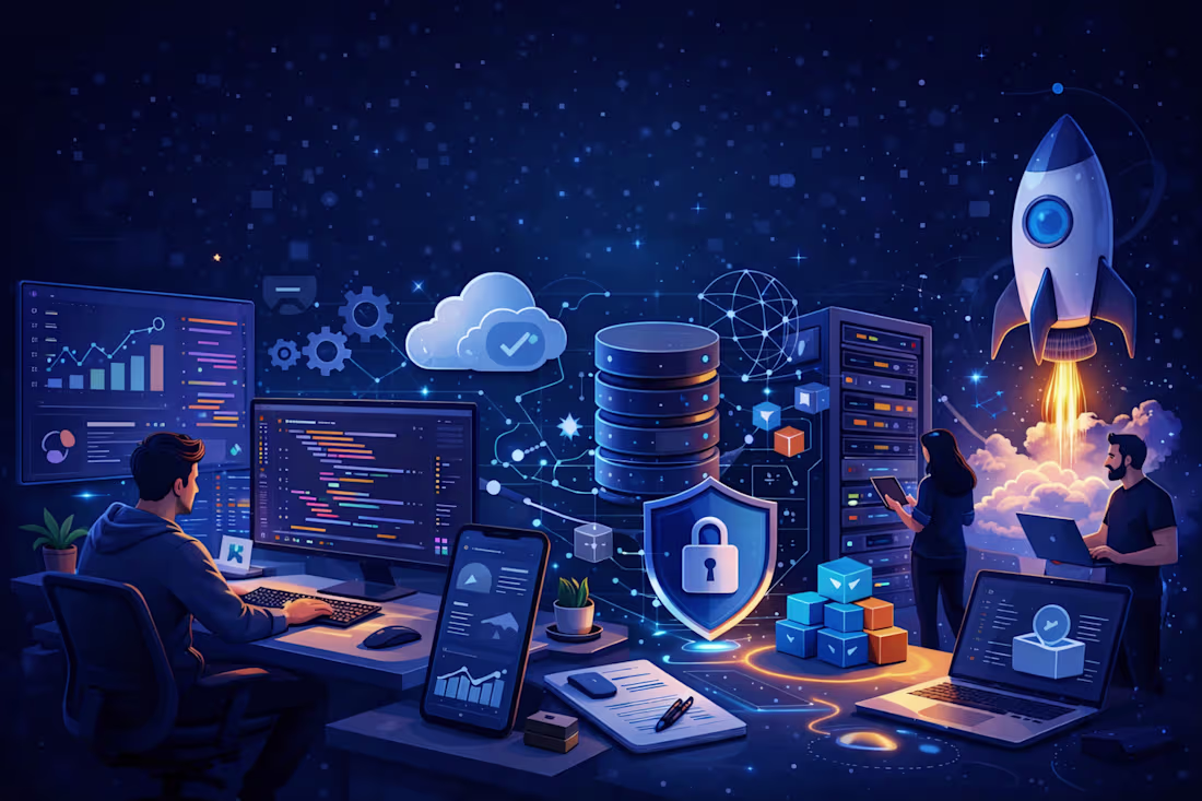 Cover image for Product Engineering, Scalability, Security & Launch