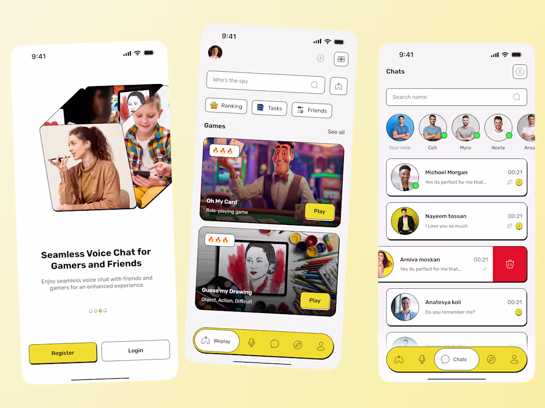 Cover image for Immersive Social Gaming with Live Voice Chat"