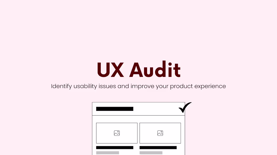 Cover image for UX Audit