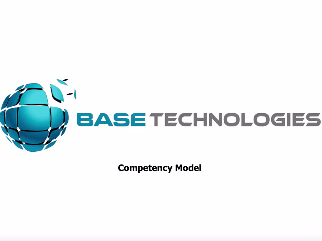 Cover image for Performance Management Policy & Competency Model