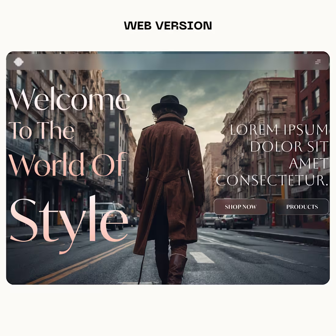 Cover image for Luxury Parallax Animated Website Hero Section Design