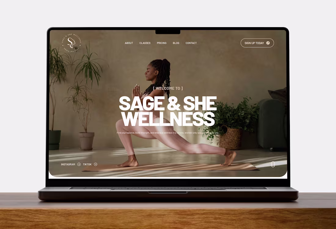 Cover image for Sage & She - A Fitness Studio