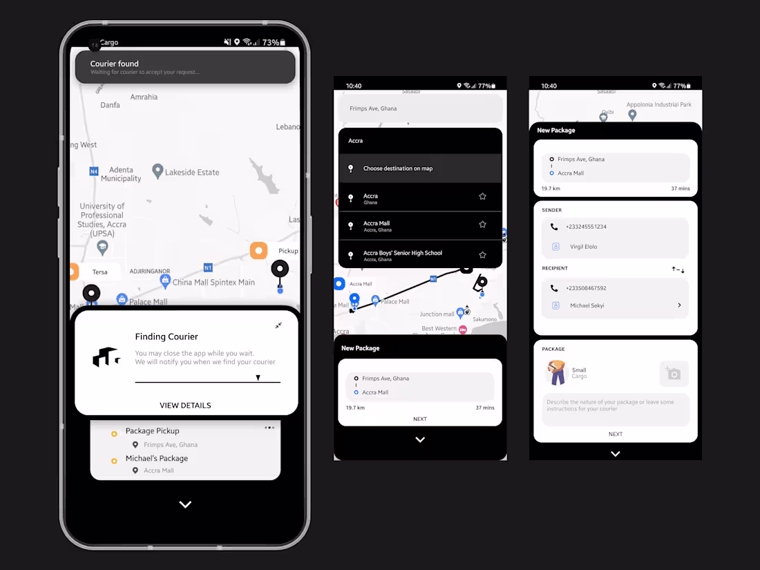Cover image for Cargo App - Fast, Easy Deliveries
