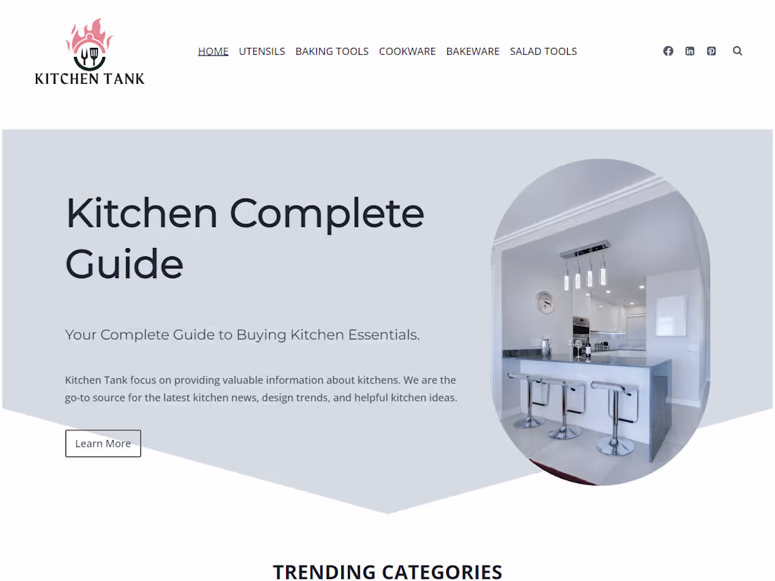 Cover image for Home - Kitchen Tank