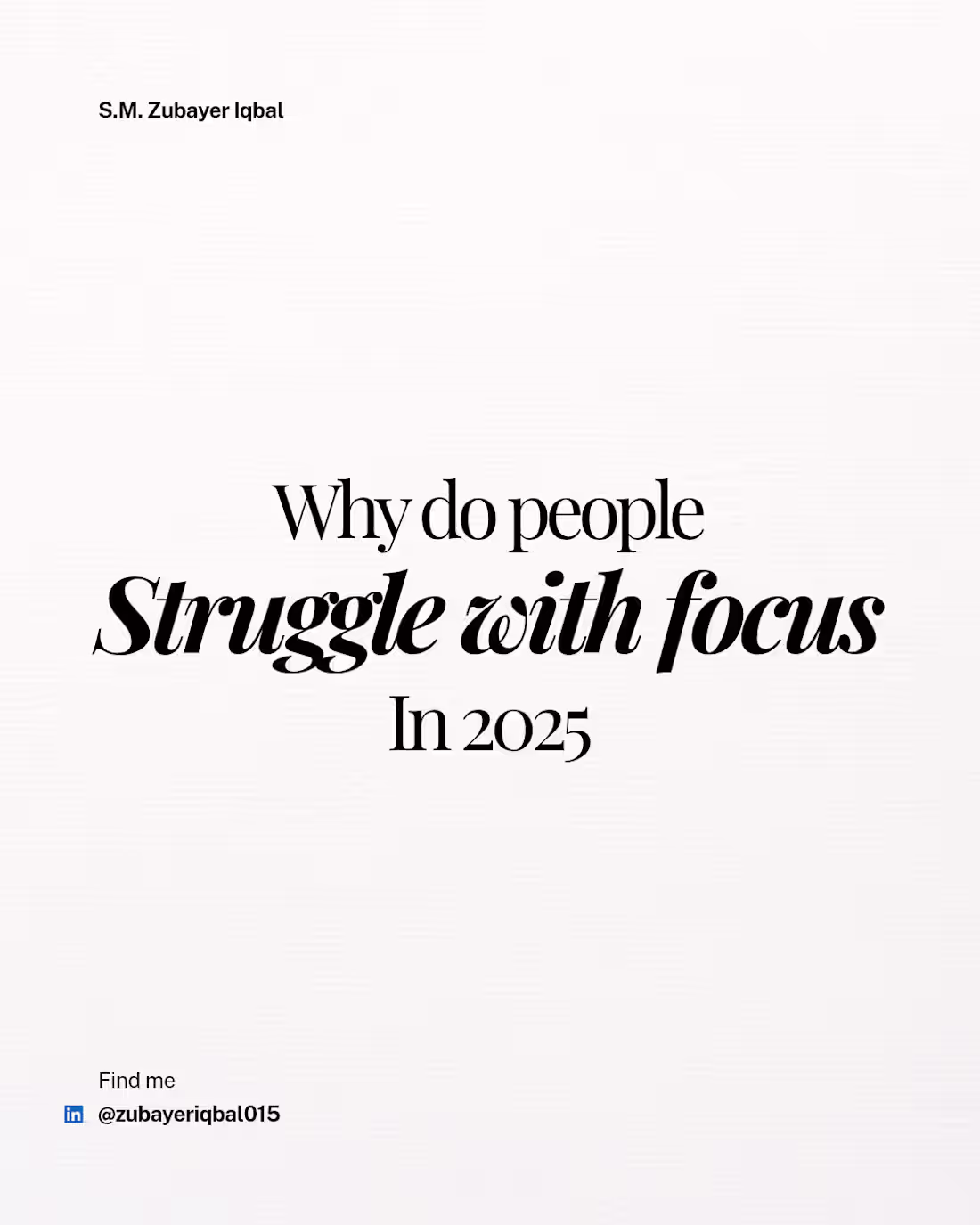 Cover image for Focus Challenges in 2025