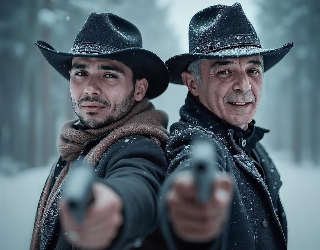 Cover image for Winter Vengeance - AI Collaborative Art Project