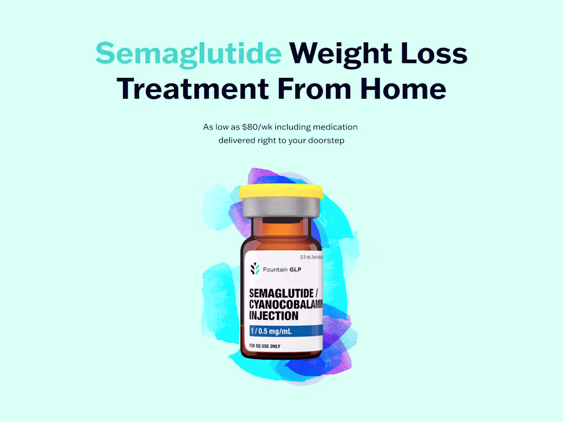 Cover image for FountainGLP - Semaglutide Weight Loss Treatment From Home