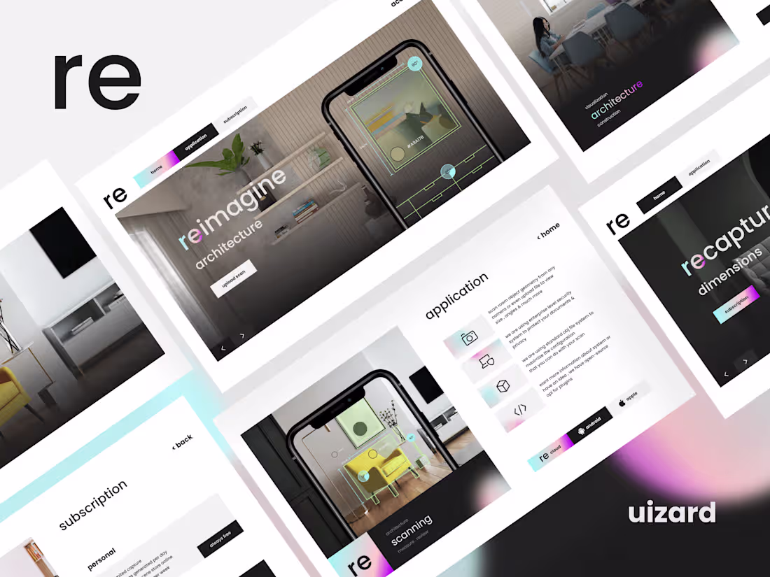 Cover image for ( re ) scan studio - uizard