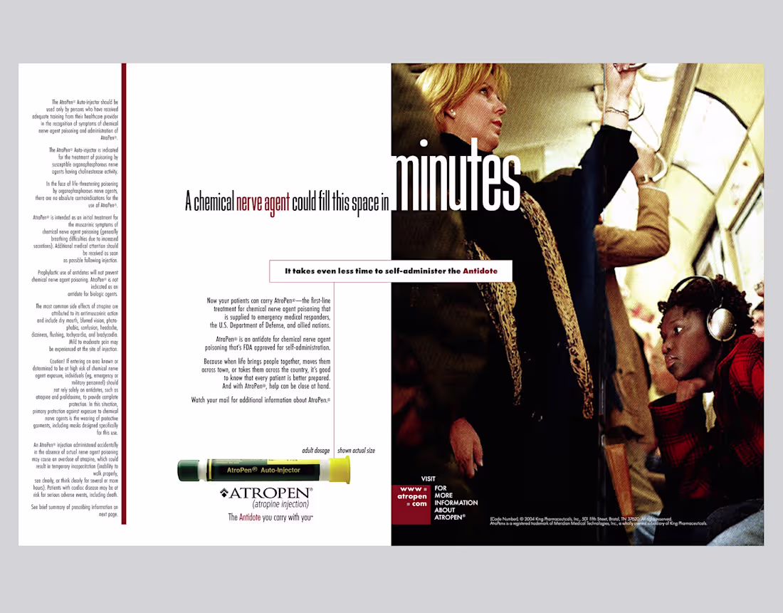 Cover image for Atropen Life-Saving Ad Campaign