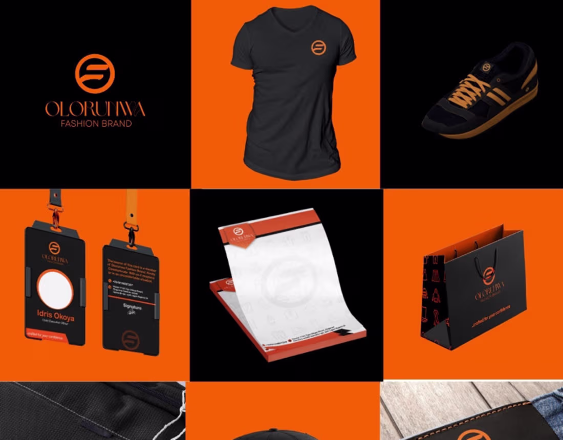 Cover image for Olorunwa Fashion Brand identity