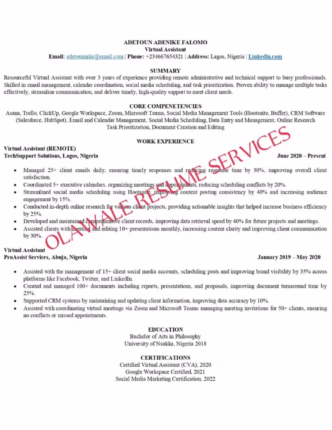 Cover image for A project for virtual assistant