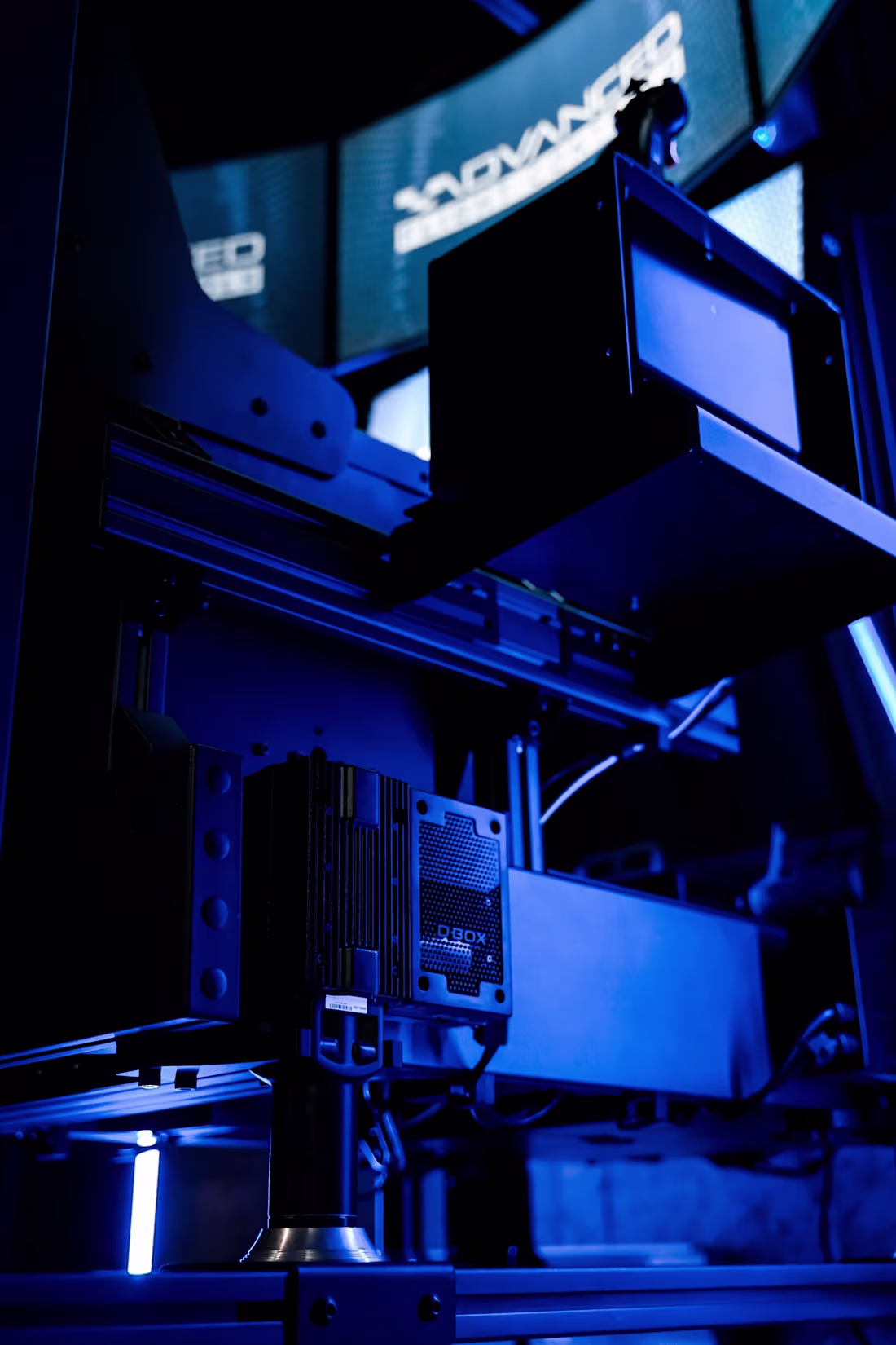 Cover image for Compact Flight Simulator with D-Box Motion System