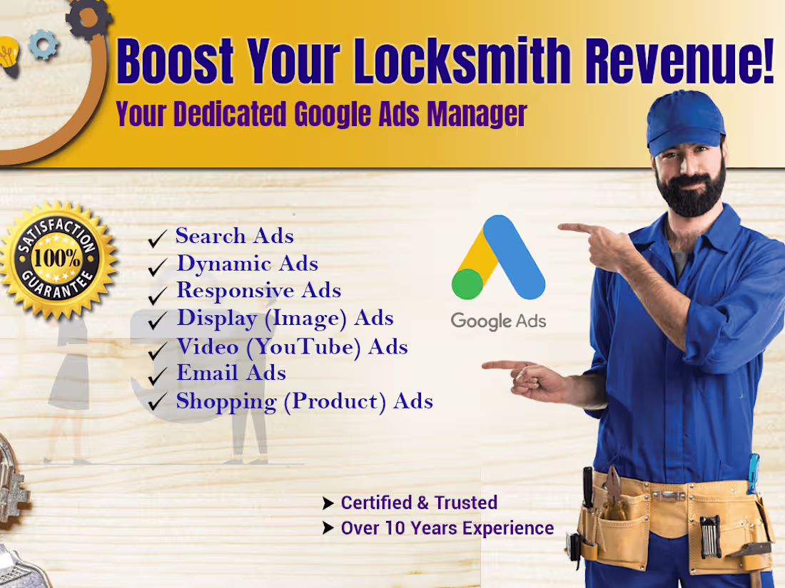 Cover image for Locksmith Google Ads Specialist