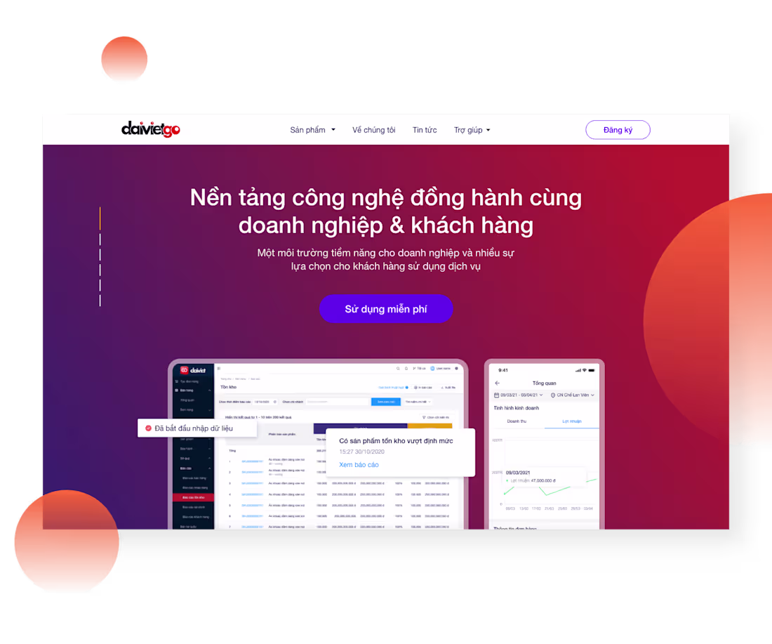 Cover image for DaivietGO Website