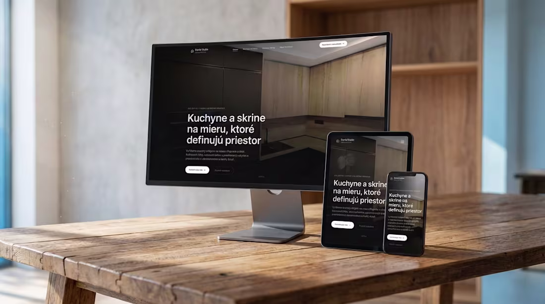 Cover image for Custom Furniture Website Redesign - Daniel Kubín