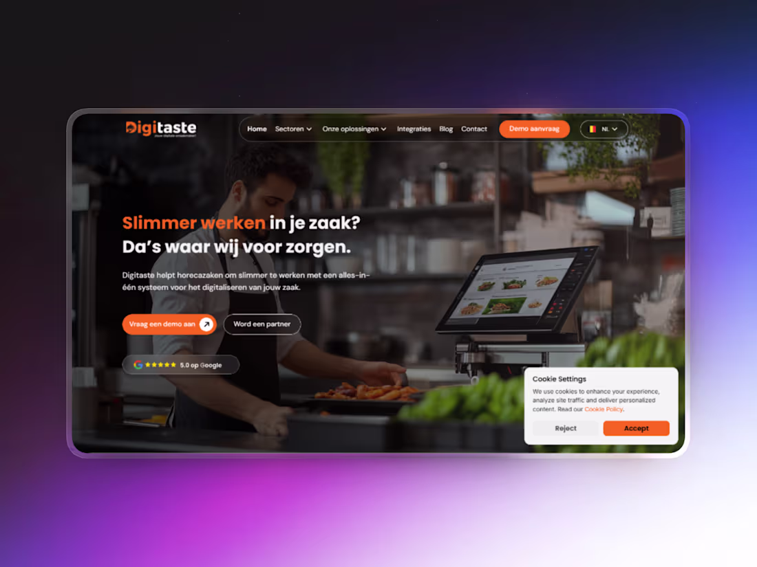 Cover image for Framer Development & CMS Setup for Digitaste B2B Website