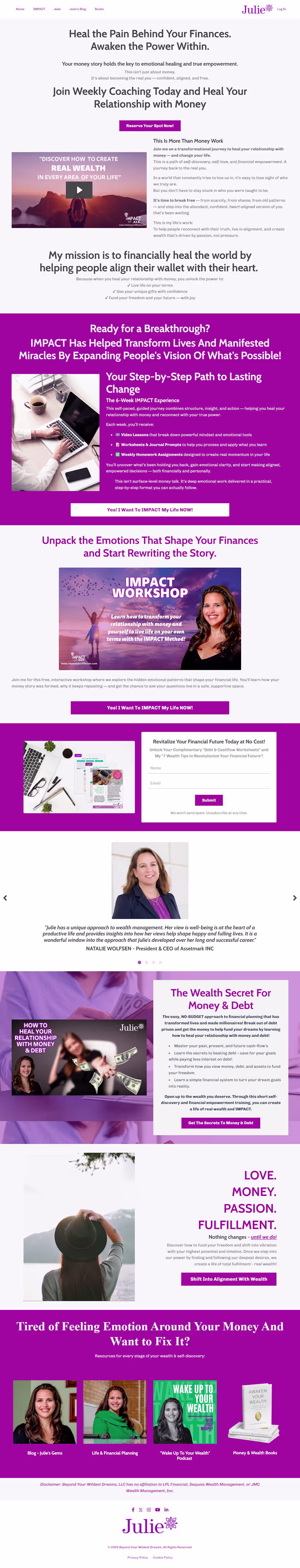 Cover image for ​Premium Kajabi Landing Page: Financial