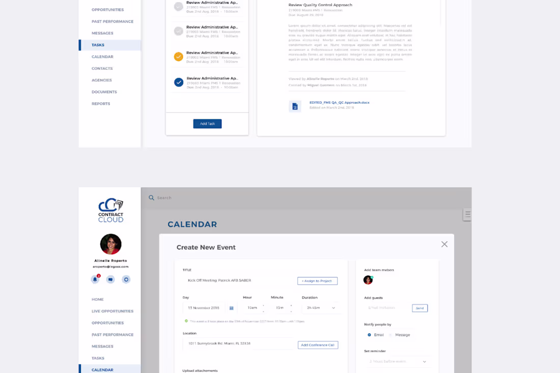 Cover image for Contract Cloud UI