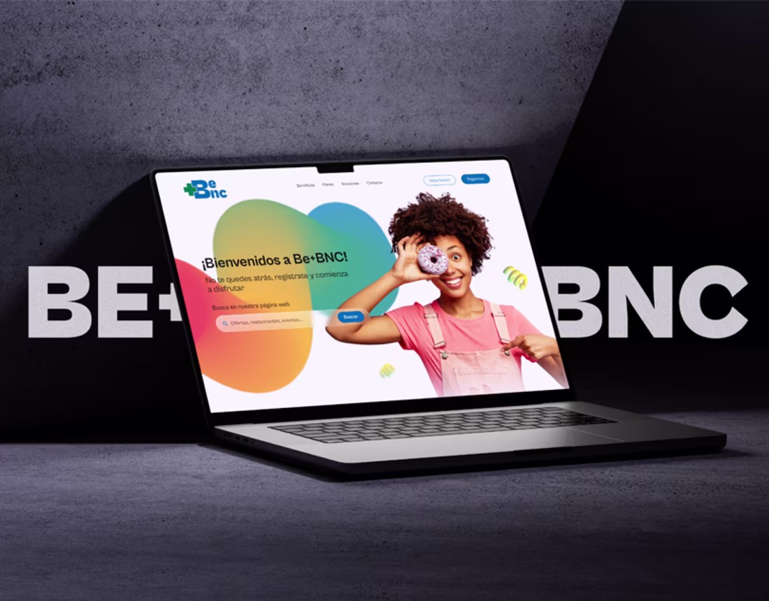 Cover image for Be+BNC - Landing Page