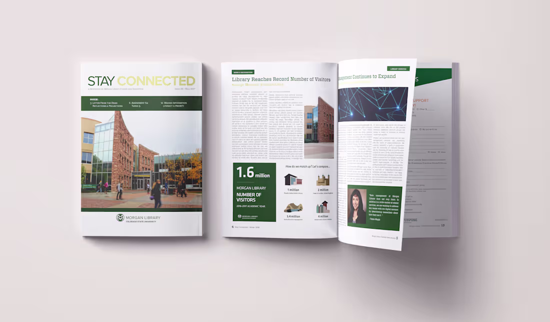 Cover image for Alumni Magazine Layout Design