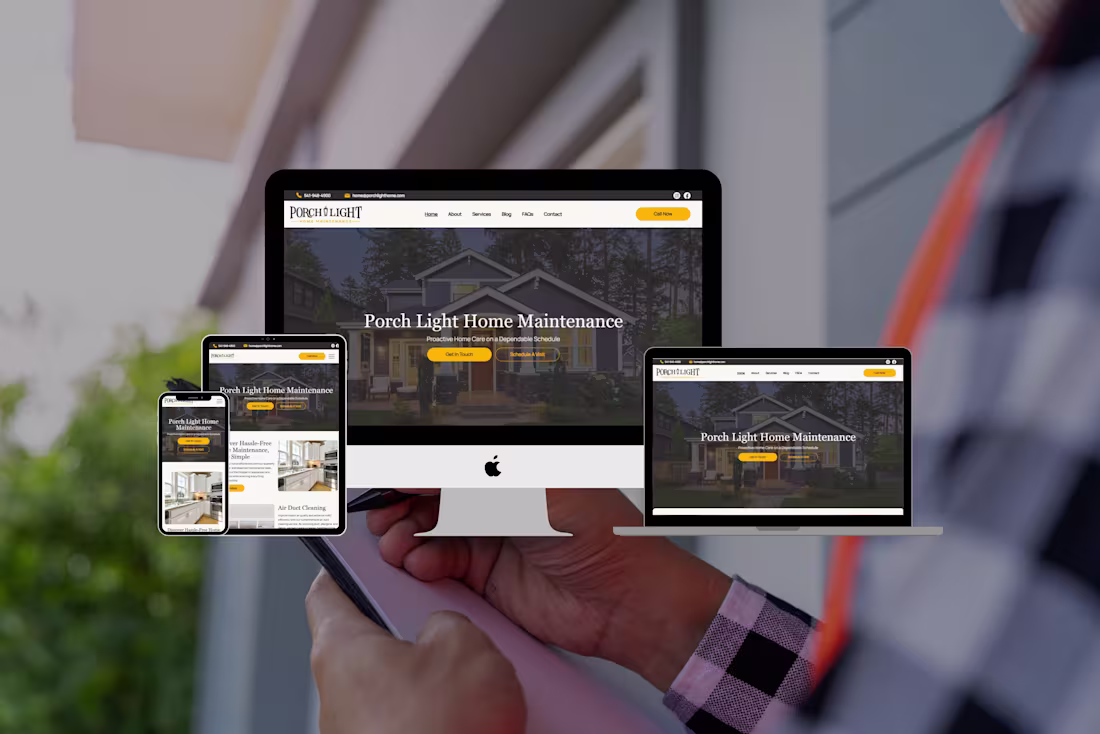 Cover image for Website Design & Development | Home Maintenance | Wix Studio