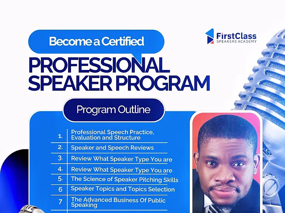 Cover image for A bold and engaging course flyer design created for a public...