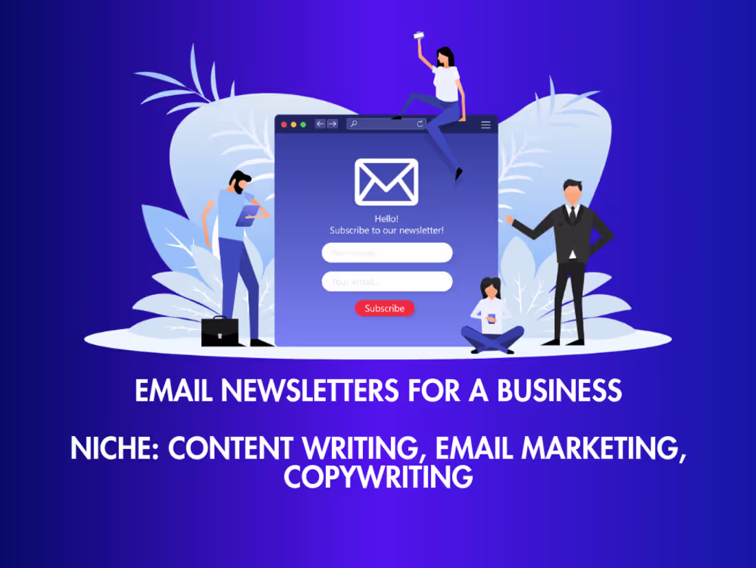 Cover image for Email Newsletters for a Business