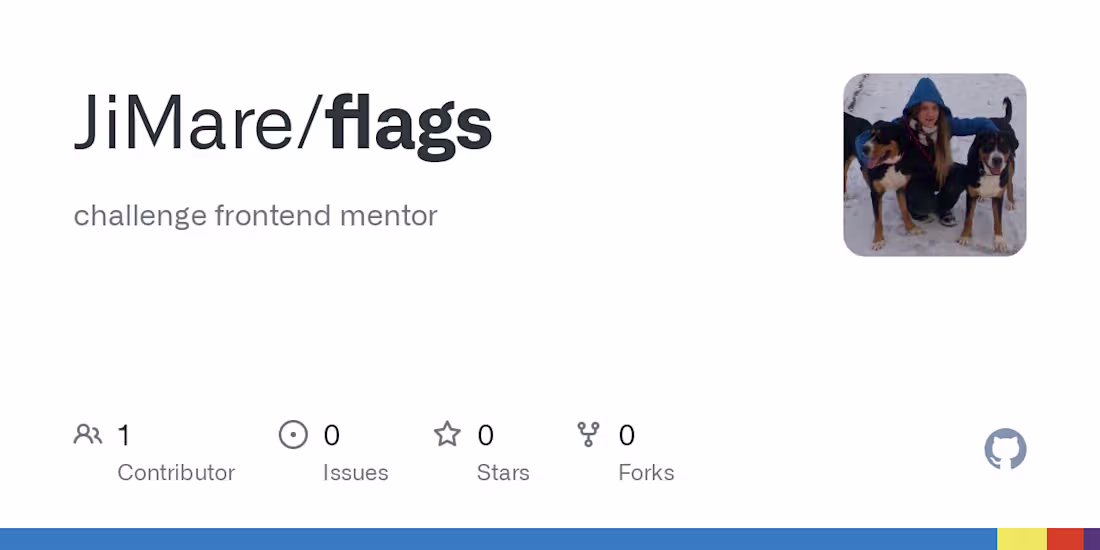 Cover image for GitHub - JiMare/flags: challenge frontend mentor