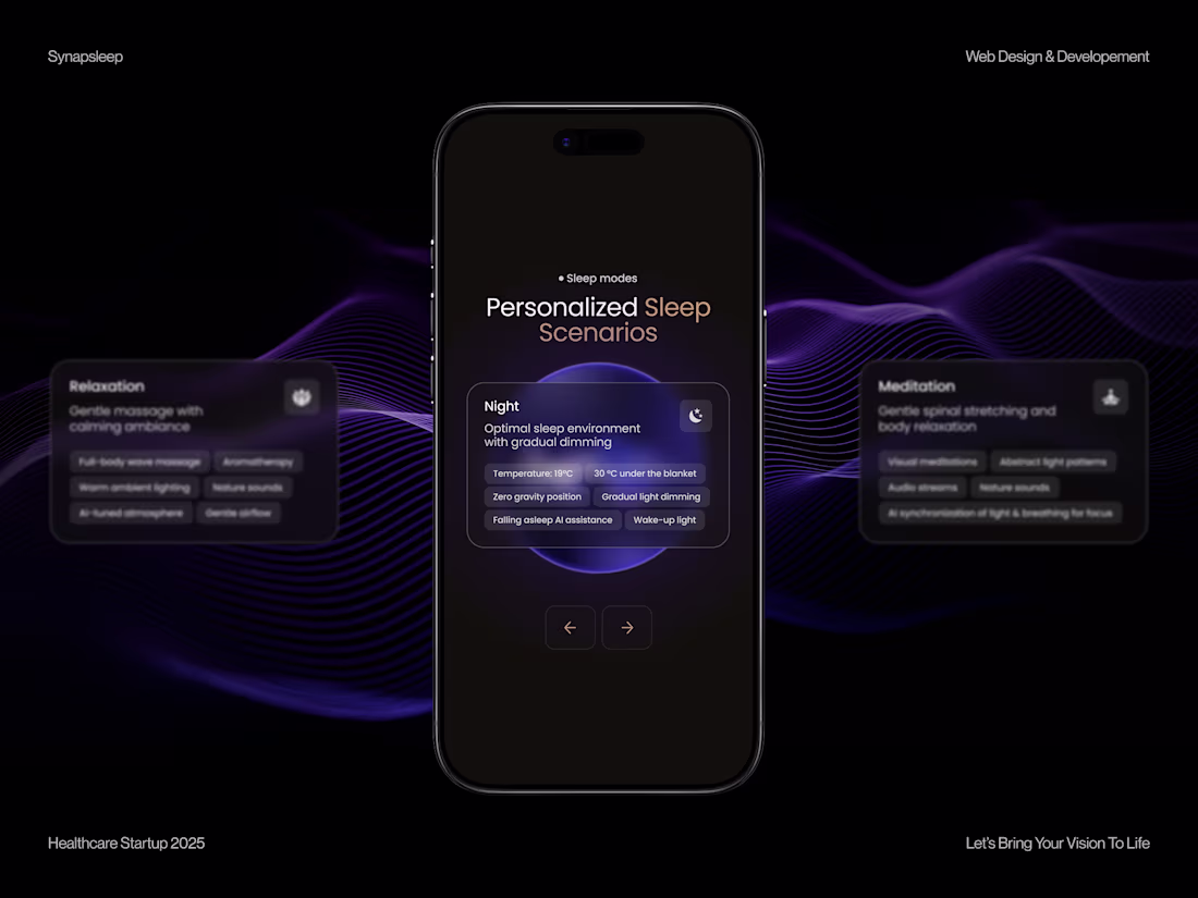 Cover image for Synapsleep | AI Sleep Wellness