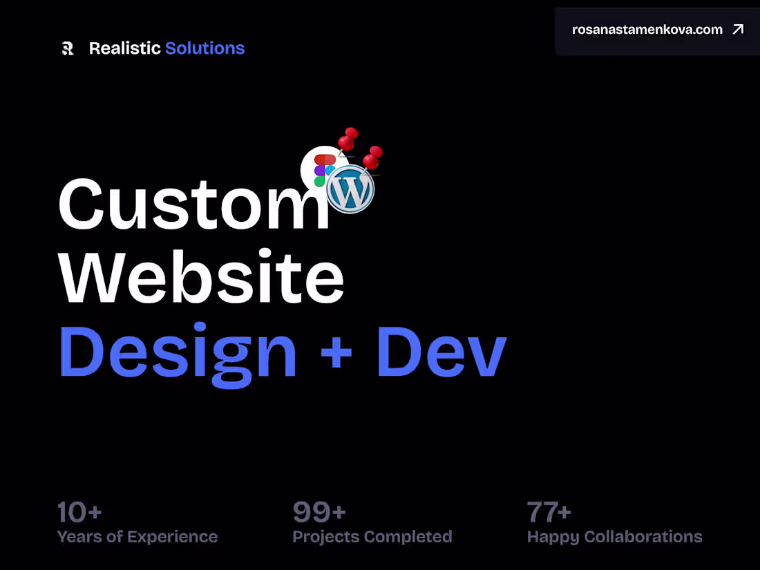 Cover image for Custom Website Design & WordPress Development