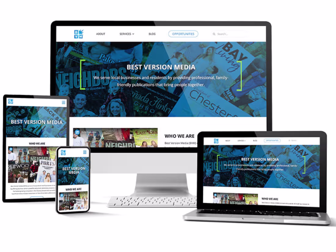 Cover image for Best Version Media - Website Revamp