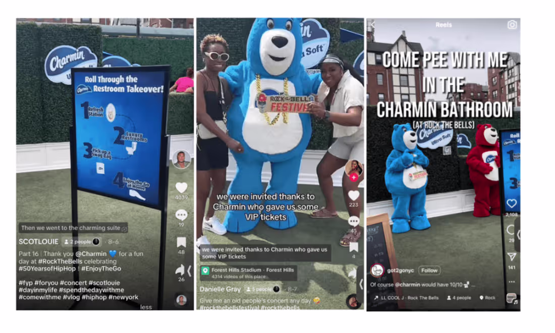 Cover image for Charmin x Rock The Bells Festival Influencer + Social Media