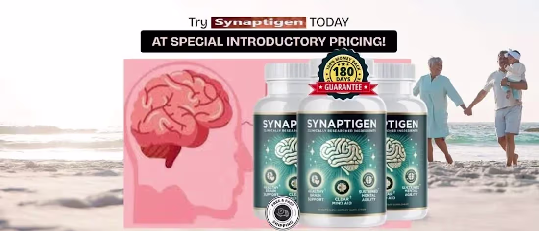 Cover image for Synaptigen (SCAM OR LEGIT EXPERIENCE) “Reviews” Genuine?