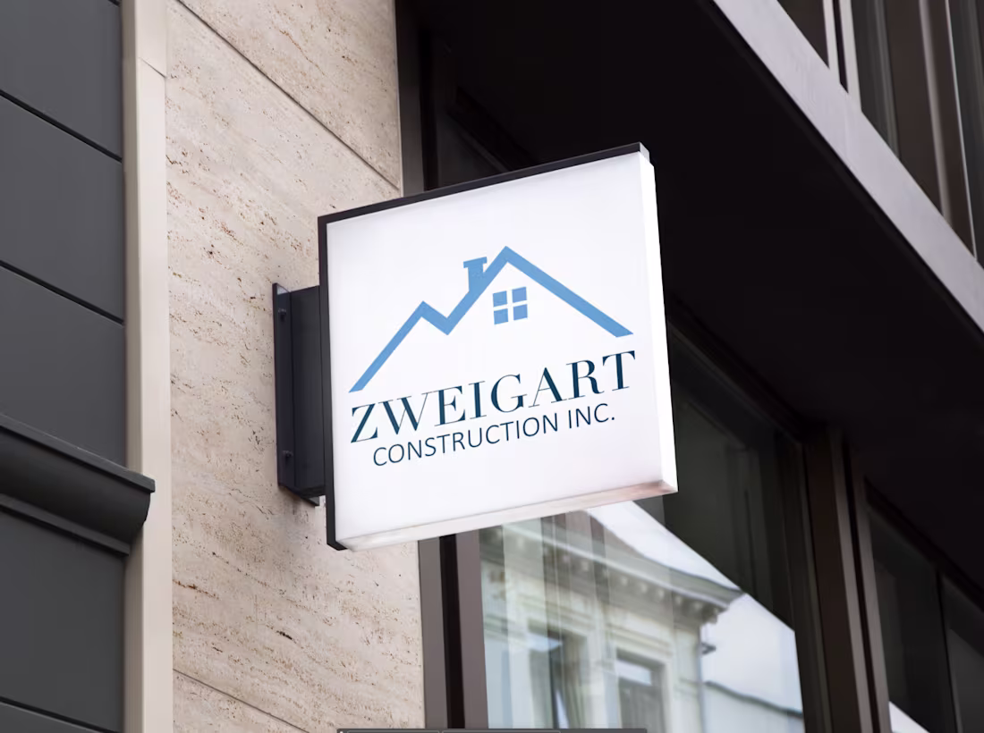 Cover image for ZWEIGART Construction inc. - Rebrand