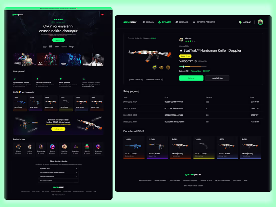 Cover image for Gaming Marketplace Development