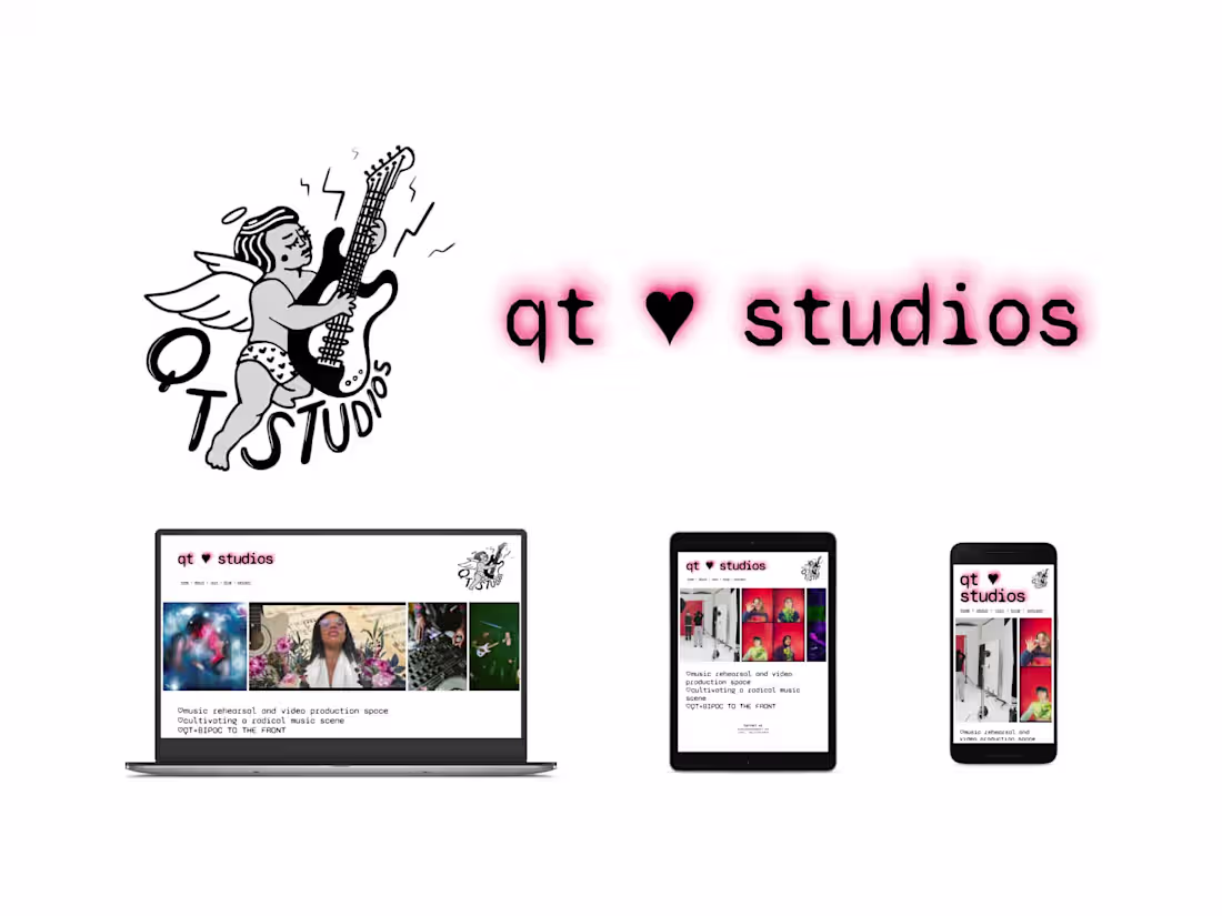 Cover image for QT Studios - Branding, Website, and Digital Strategy