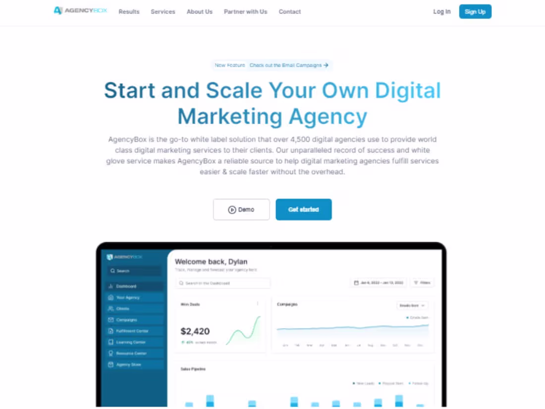 Cover image for Agency Box