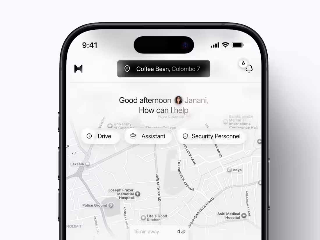 Cover image for Exclusive chauffeur service