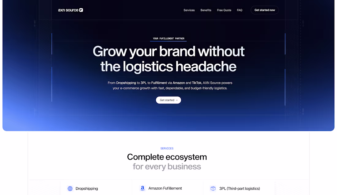 Cover image for AXN Source Hero Section